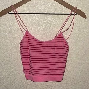 Forever 21 Pink Crop Top
